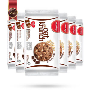 6 بسته کوکی اوت کرانچ مانچیز Munchy’s Oat Krunch طعم شکلات تلخ Dark Chocolate پک 8 تایی (اورجینال)
