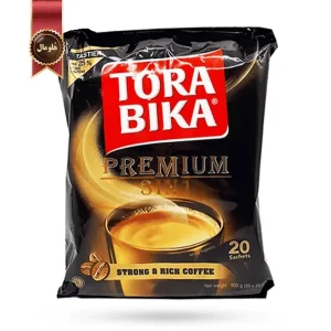 کافی میکس تورابیکا torabika مدل پرمیوم 3 در 1 premium پک 20 ساشه ای (اورجینال)