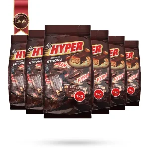 6 بسته شکلات‌ هایپر ژیتومیر Zhytomyr Hyper مدل استرانگ Strong یک کیلویی (اورجینال)