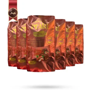 6 بسته شکلات‌ تلخ پرل ژیتومیر Zhytomyr PEARL مدل فندق HAZELNUT یک کیلویی (اورجینال)