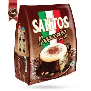 کاپوچینو سانتوس santos Cappuccino پک 20 ساشه ای (اورجینال)